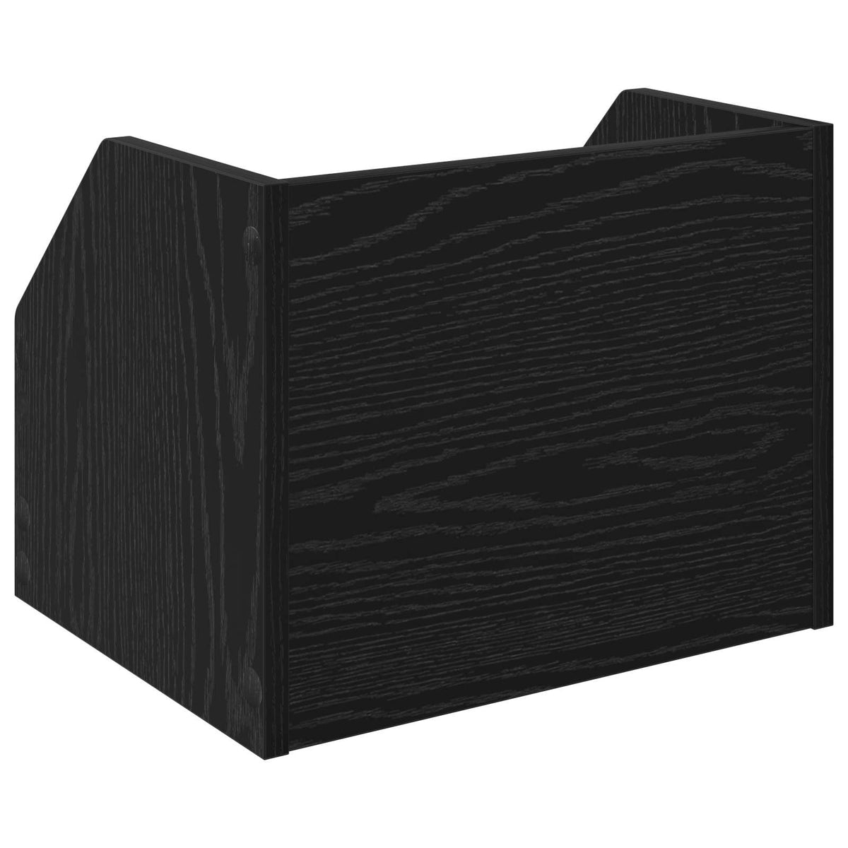 Vinylalbum kasse 2 stk. Sort eg 38 x 30 x 29 cm Konstrueret træ
