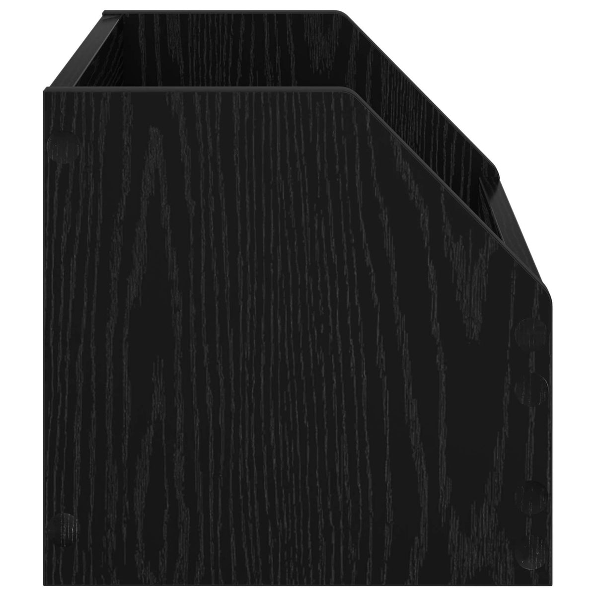 Vinylalbum kasse 2 stk. Sort eg 38 x 30 x 29 cm Konstrueret træ