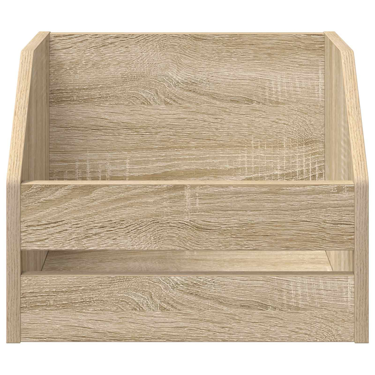 Vinylalbum kasse Sonoma-eg 38 x 30 x 29 cm Konstrueret træ