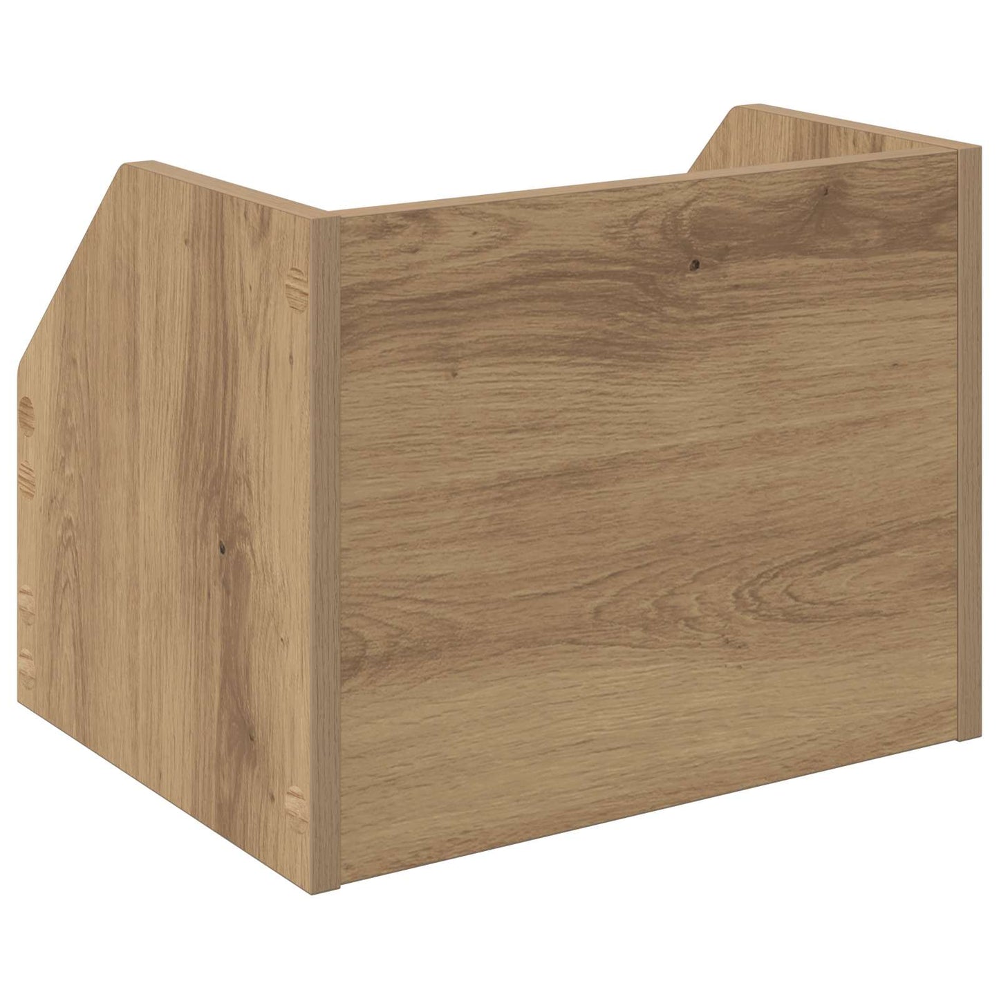 Vinylalbum kasse Artisan-eg 38 x 30 x 29 cm Konstrueret træ