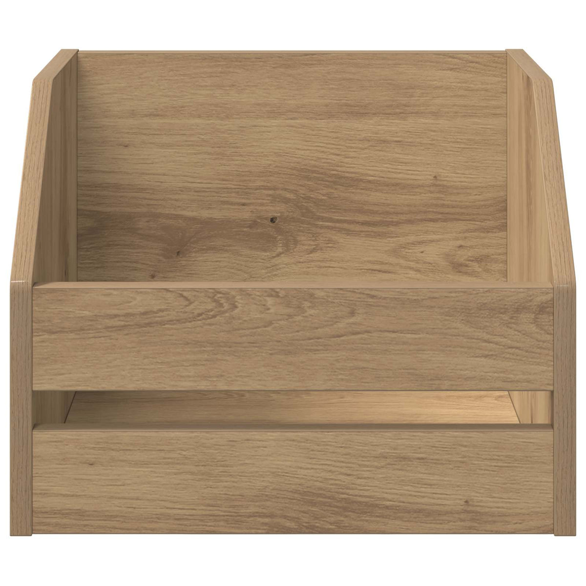 Vinylalbum kasse Artisan-eg 38 x 30 x 29 cm Konstrueret træ
