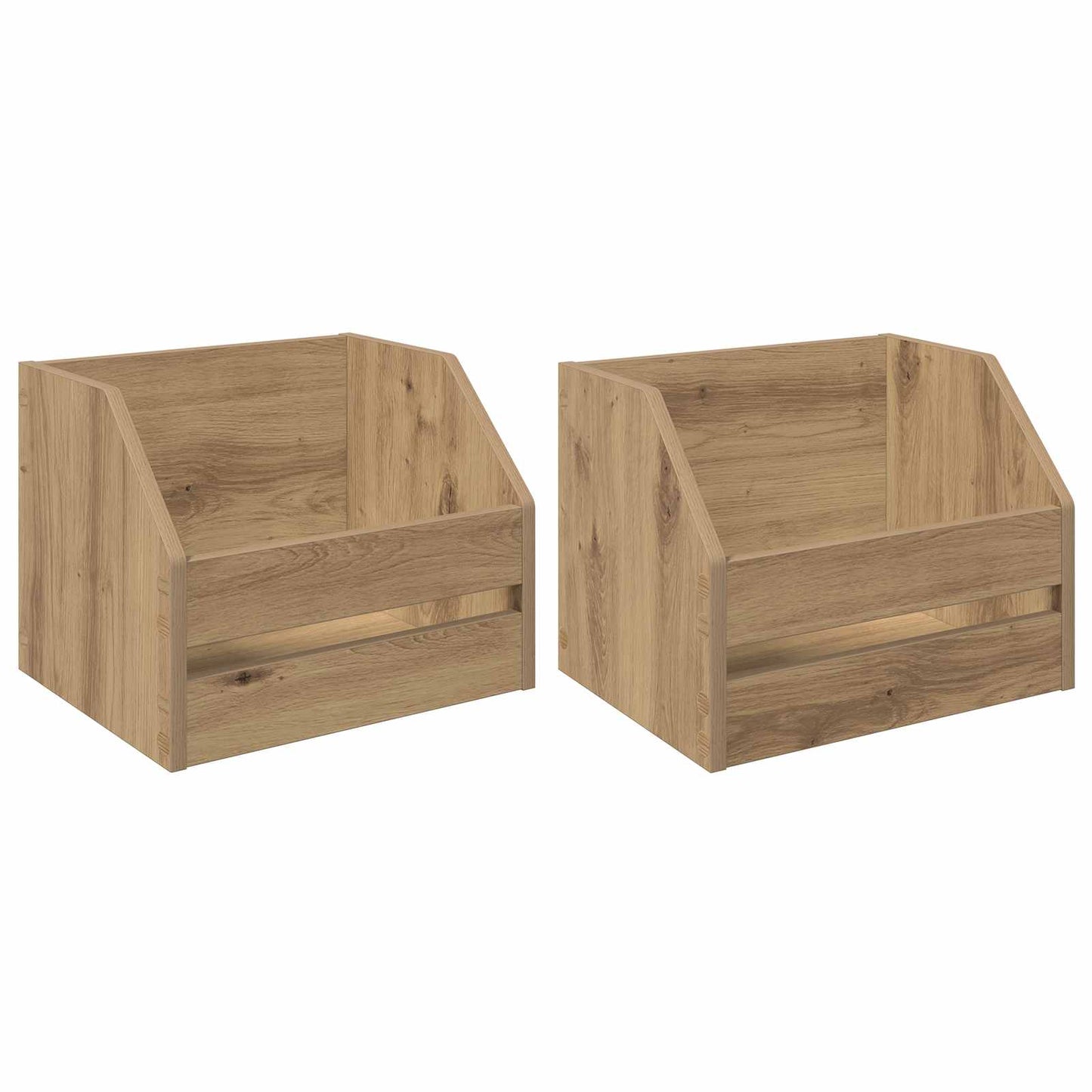 Vinylalbum kasse 2 stk. Artisan-eg 38 x 30 x 29 cm