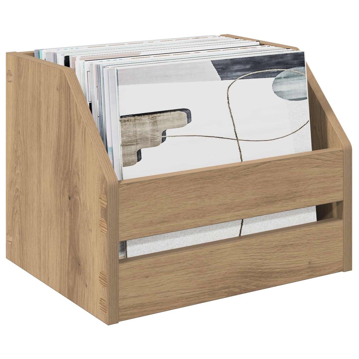 Vinylalbum kasse 2 stk. Artisan-eg 38 x 30 x 29 cm