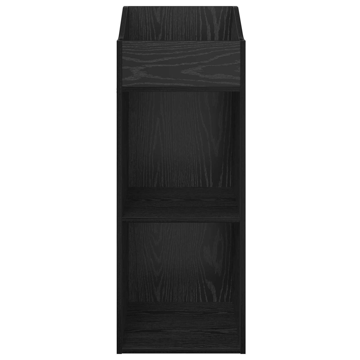 Pladeskab Sort eg 36 x 36 x 95,5 cm Konstrueret træ