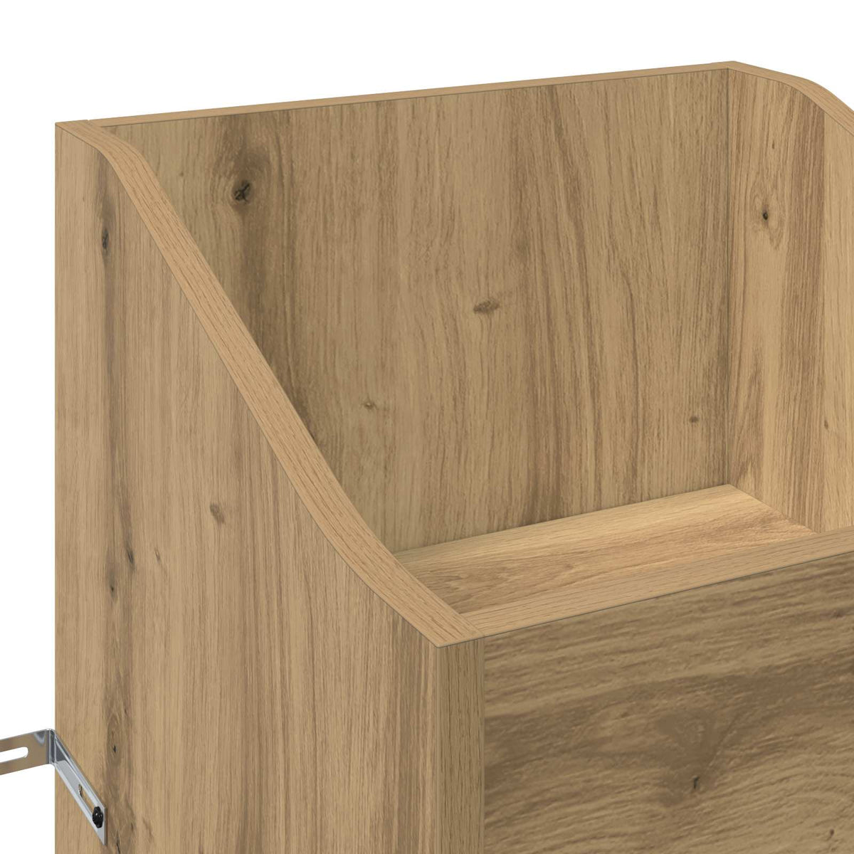 Pladeskab Artisan-eg 36 x 36 x 95,5 cm Konstrueret træ