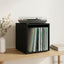 Vinylalbum kasse 2 stk. Sort eg 37 x 36,5 x 38 cm