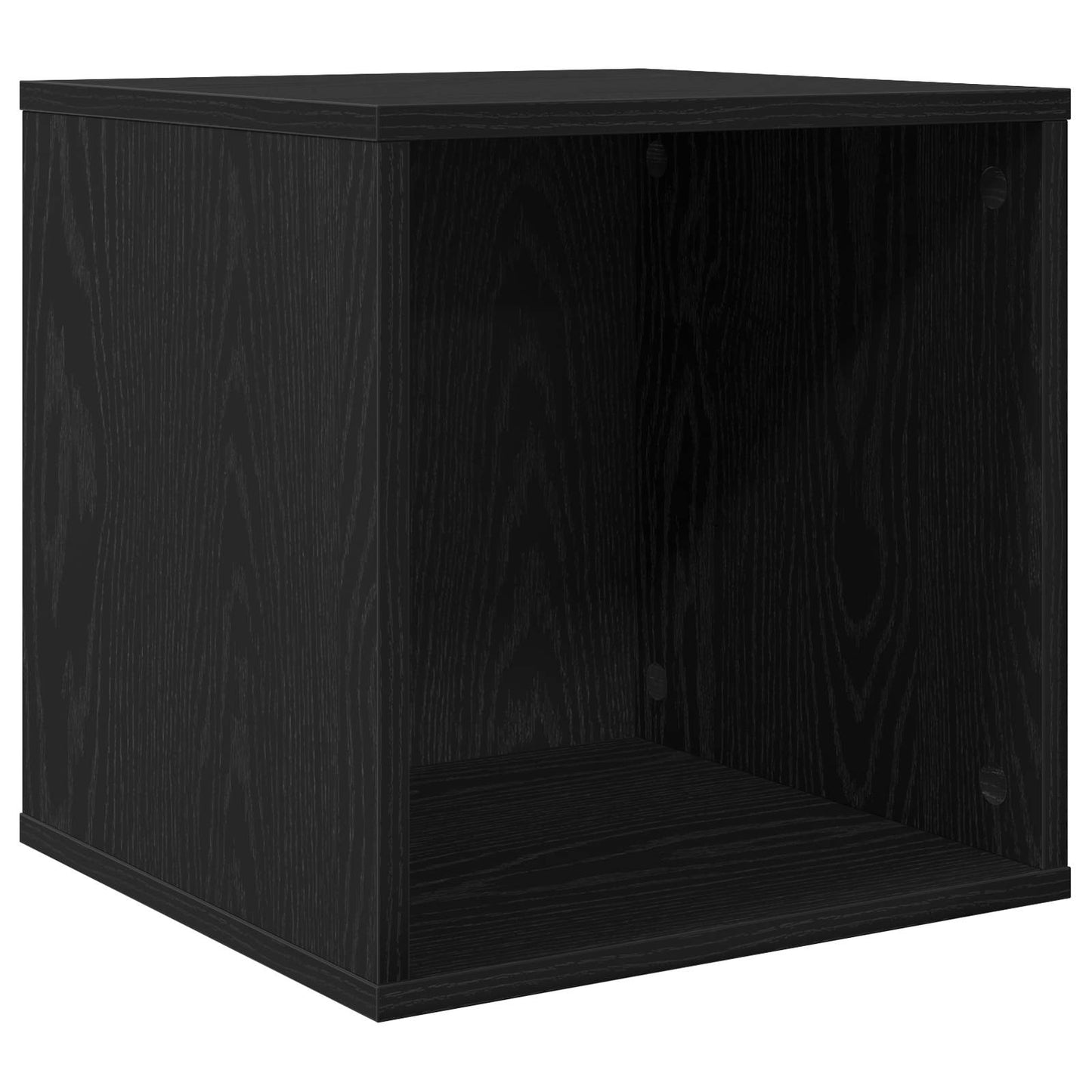 Vinylalbum kasse 2 stk. Sort eg 37 x 36,5 x 38 cm
