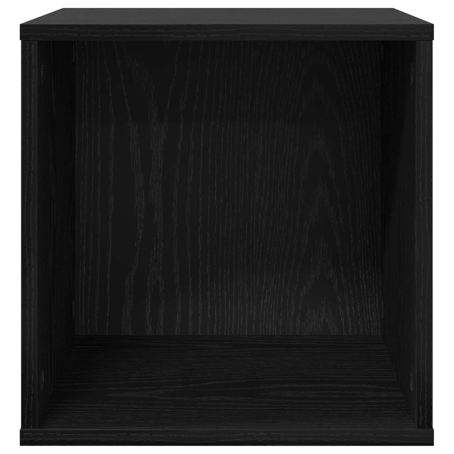 Vinylalbum kasse 2 stk. Sort eg 37 x 36,5 x 38 cm
