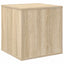 Vinylalbum kasse 2 stk. Sonoma-eg 37 x 36,5 x 38 cm