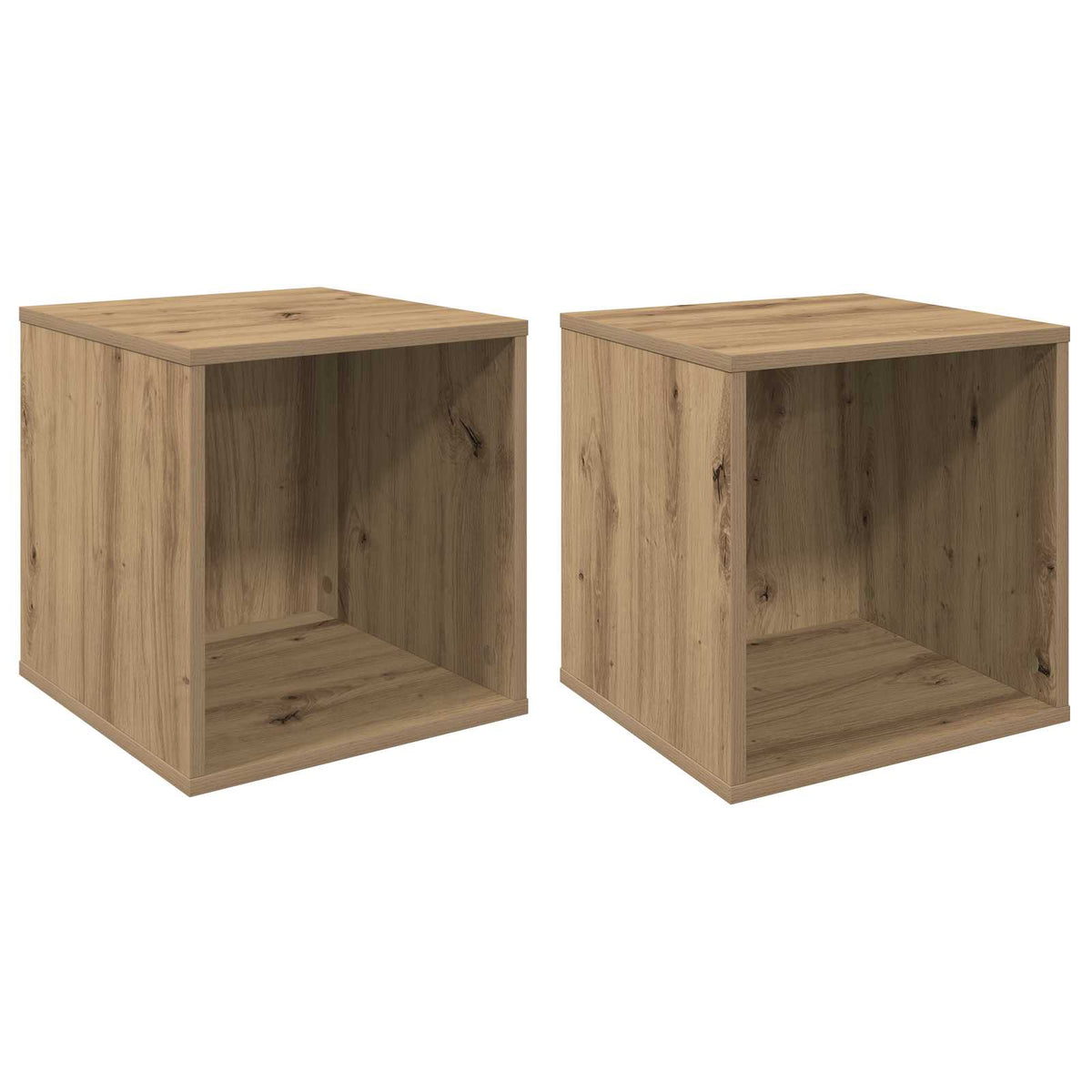 Vinylalbum kasse 2 stk. Artisan-eg 37 x 36,5 x 38 cm