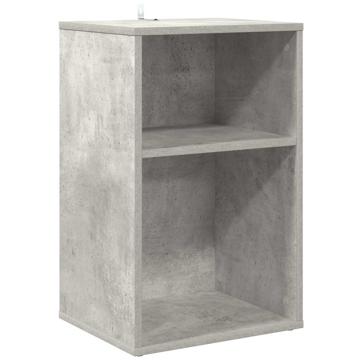 Pladeskab Betongrå 38 x 33 x 61 cm Konstrueret træ
