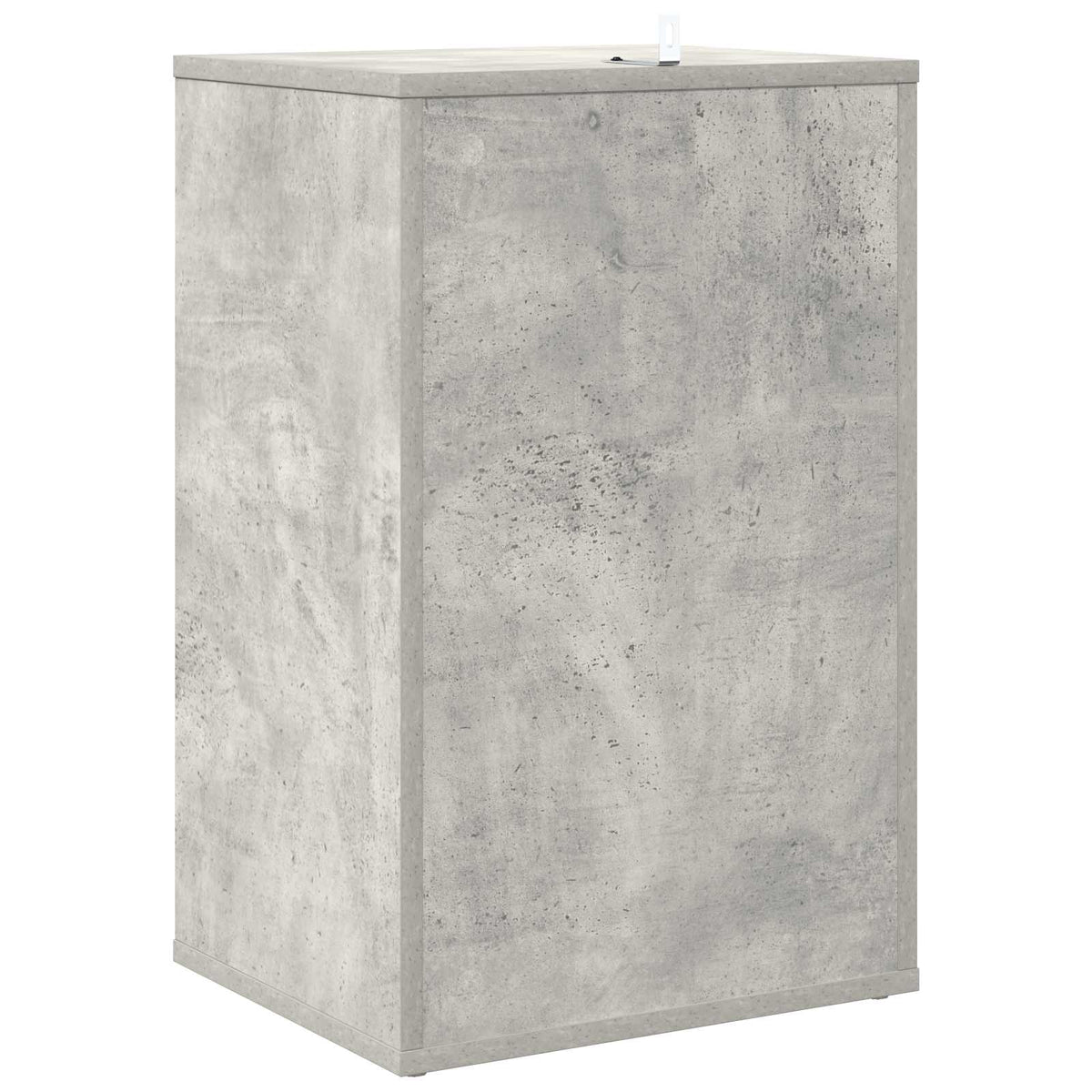 Pladeskab Betongrå 38 x 33 x 61 cm Konstrueret træ