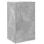 Pladeskab Betongrå 44,5 x 36,5 x 74,5 cm Konstrueret træ