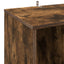 Pladeskab Røget eg 44,5 x 36,5 x 74,5 cm Konstrueret træ