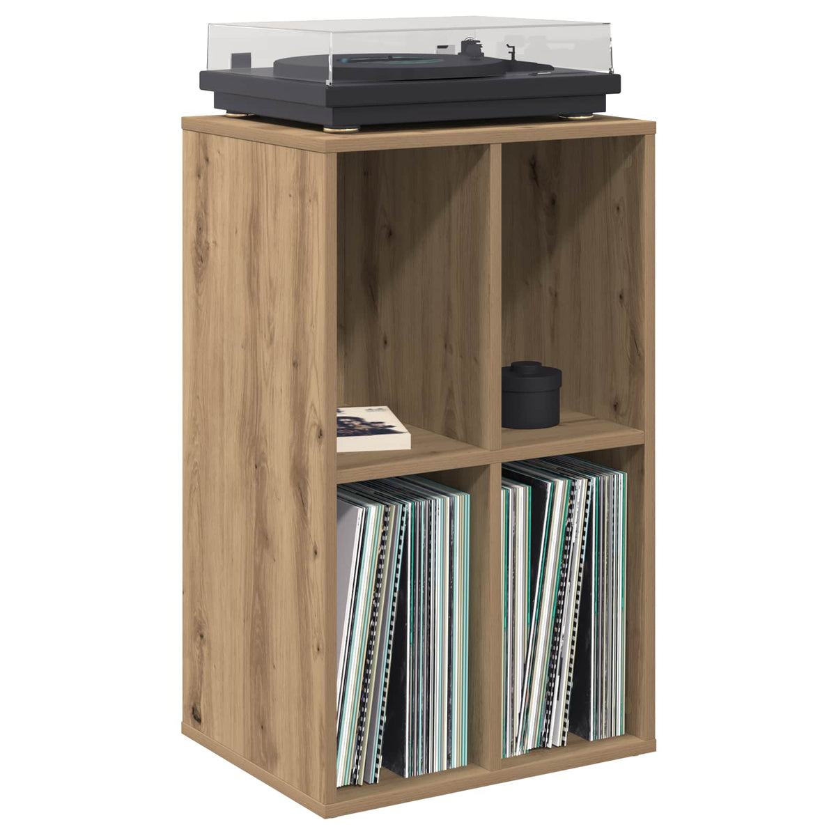 Pladeskab Artisan-eg 44,5 x 36,5 x 74,5 cm Konstrueret træ