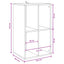Pladeskab Artisan-eg 44,5 x 36,5 x 74,5 cm Konstrueret træ
