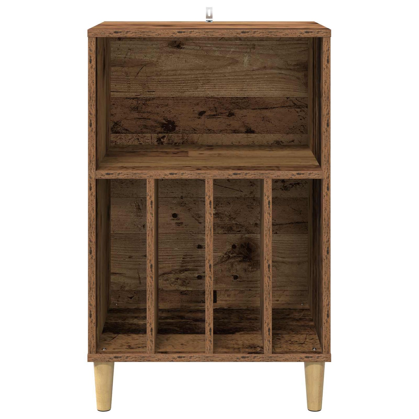 Pladespiller Stativ Gammelt træ 47 x 39,5 x 74,5 cm