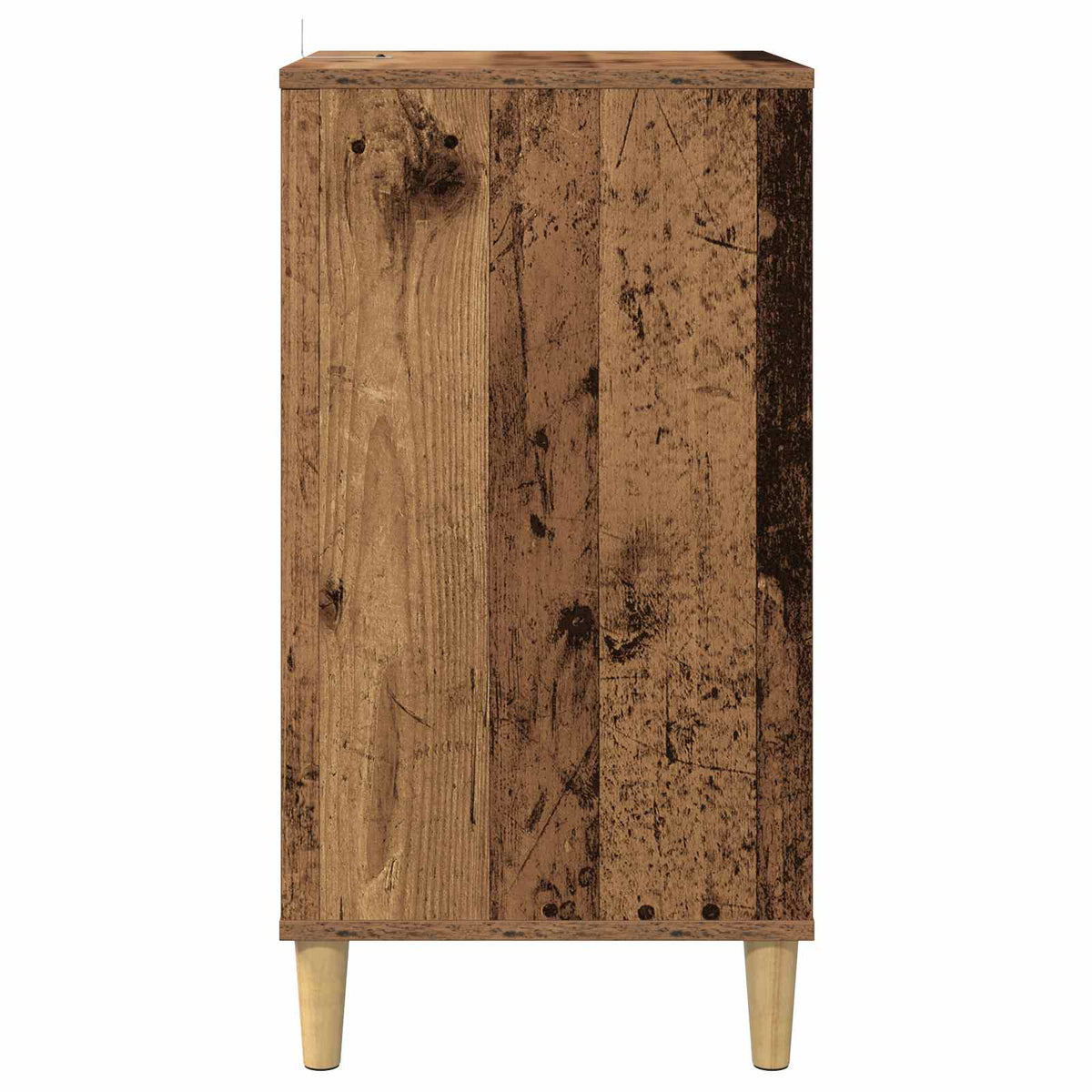 Pladespiller Stativ Gammelt træ 47 x 39,5 x 74,5 cm
