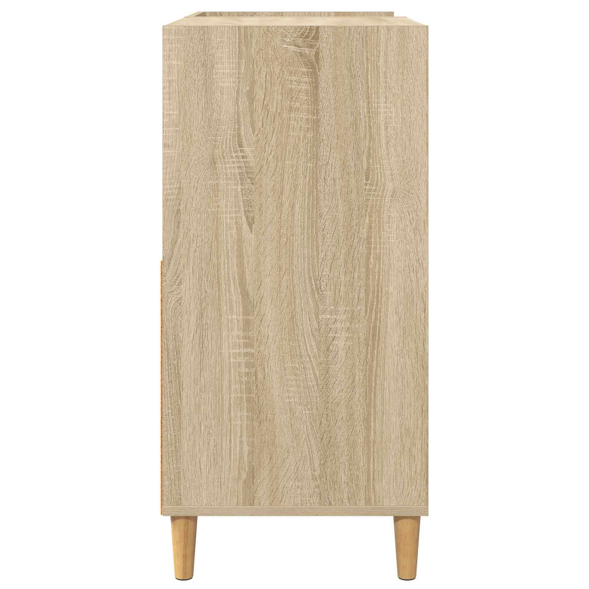 Pladespillerstand Sonoma-eg 82 x 39,5 x 82,5 cm Konstrueret træ