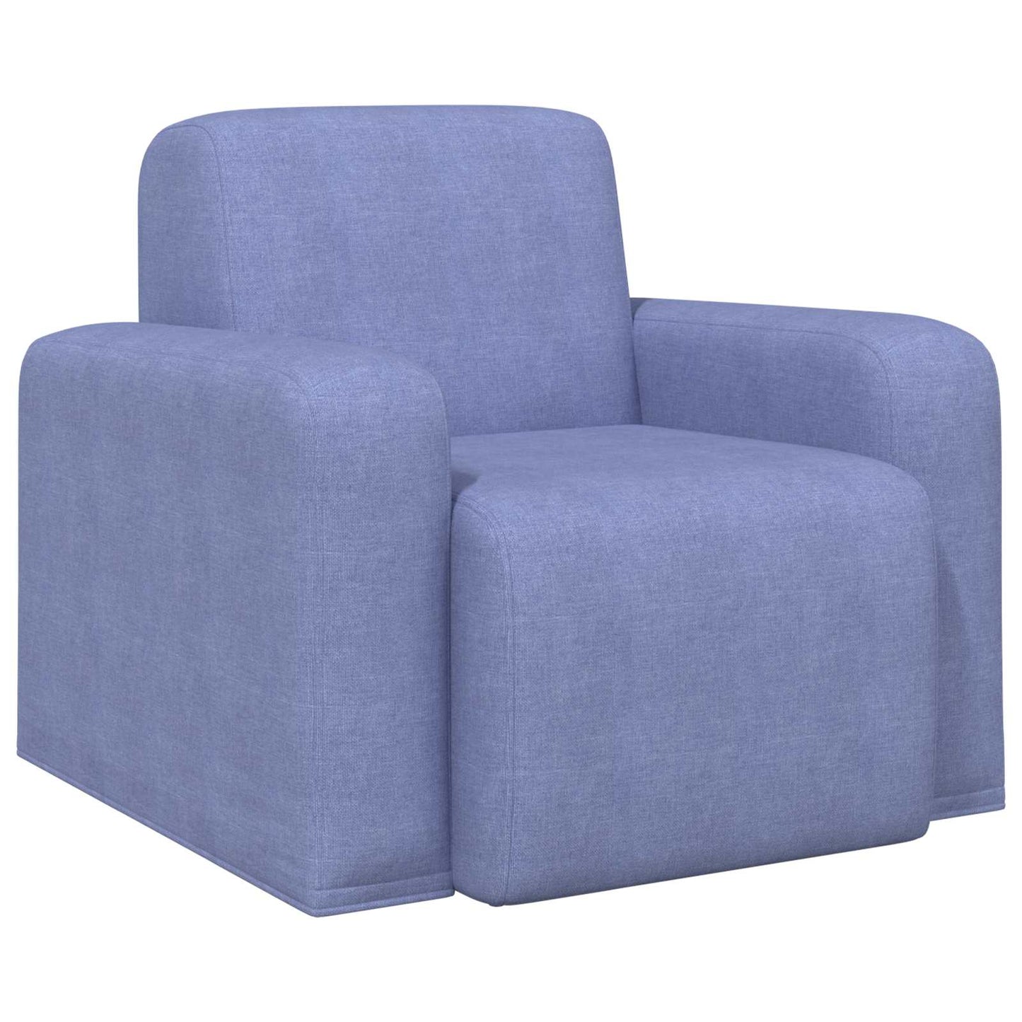 Lænestol Jeans blå Stof
