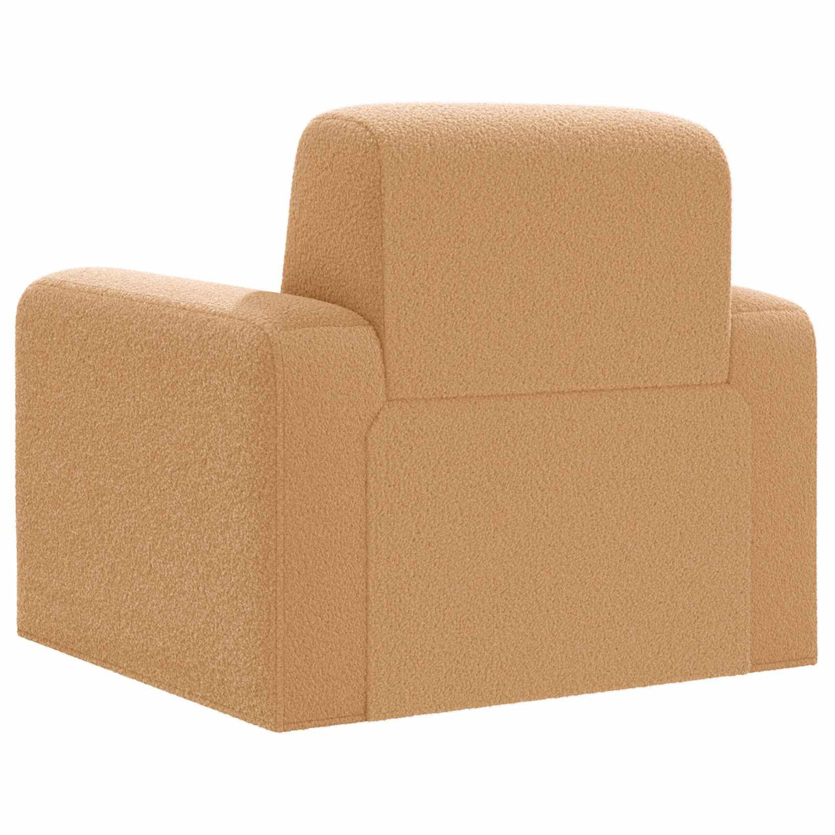Lænestol Beige Bouclé