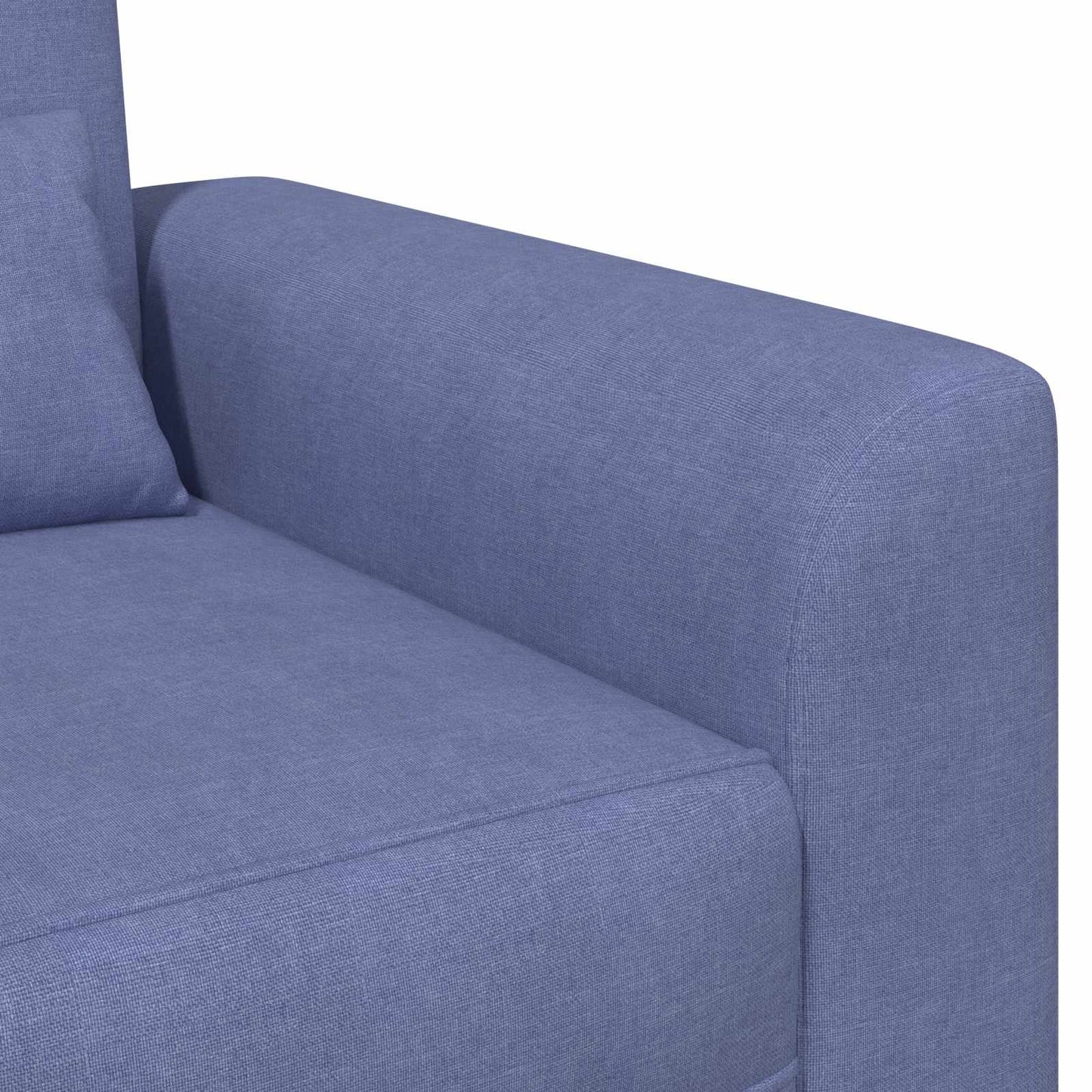 Lænestol Jeans blå Stof