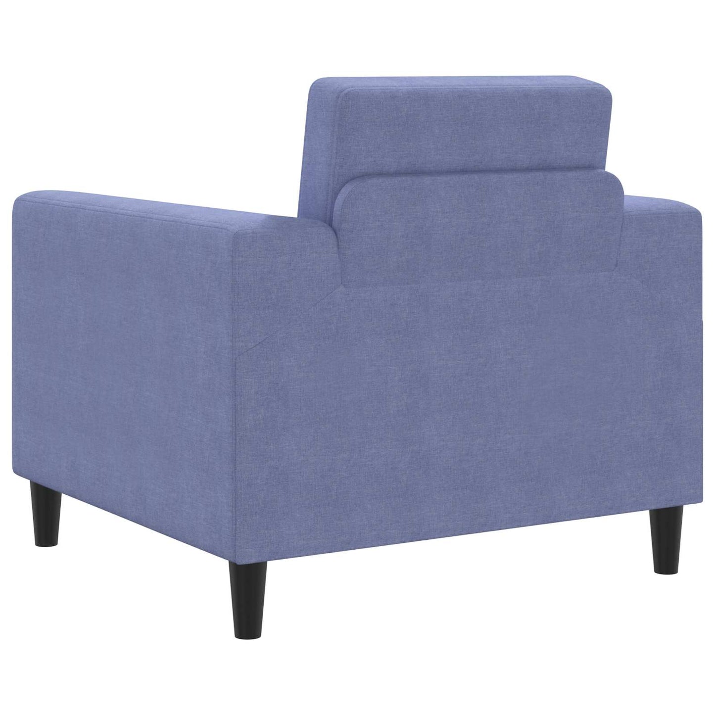 Lænestol Jeans blå Stof