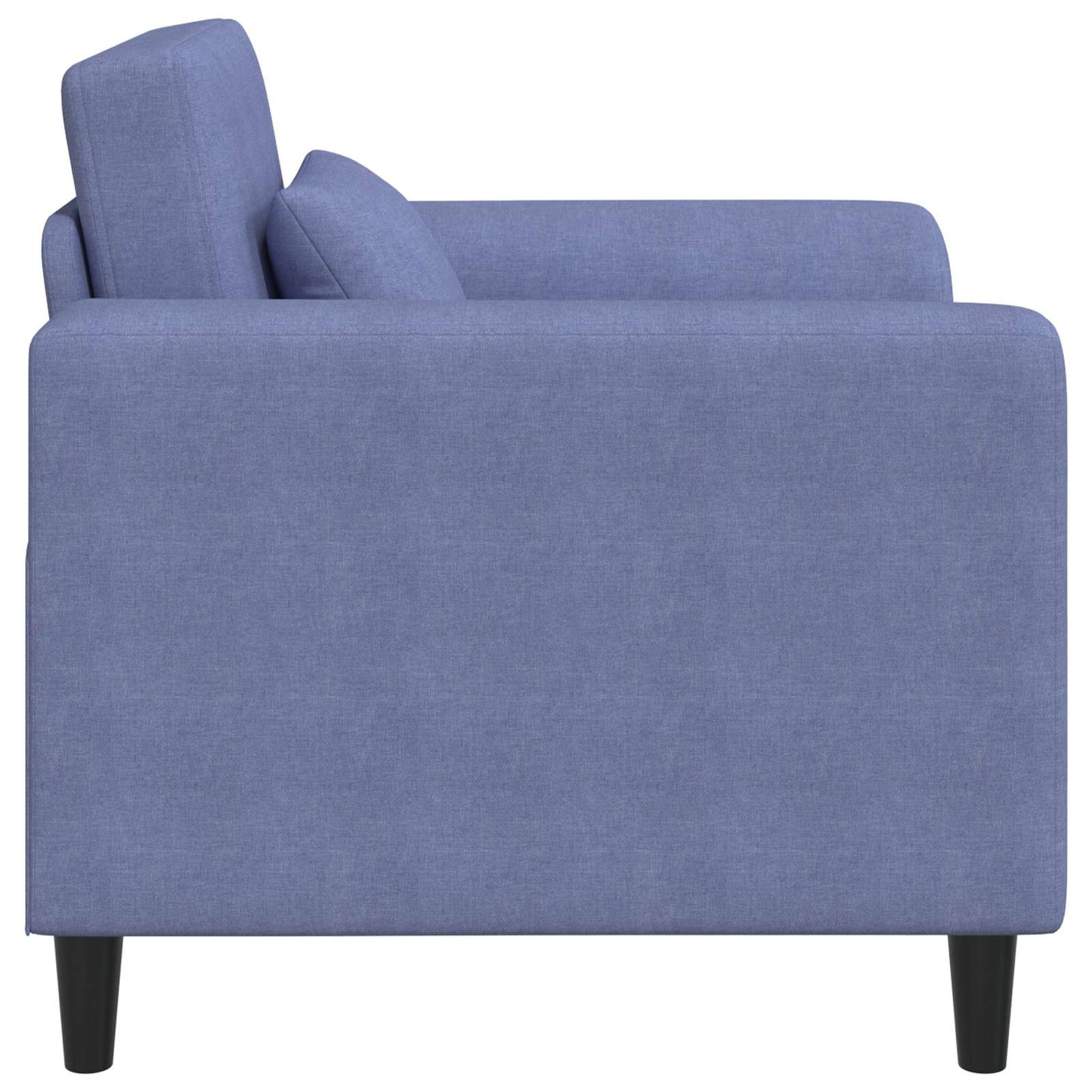 Lænestol Jeans blå Stof