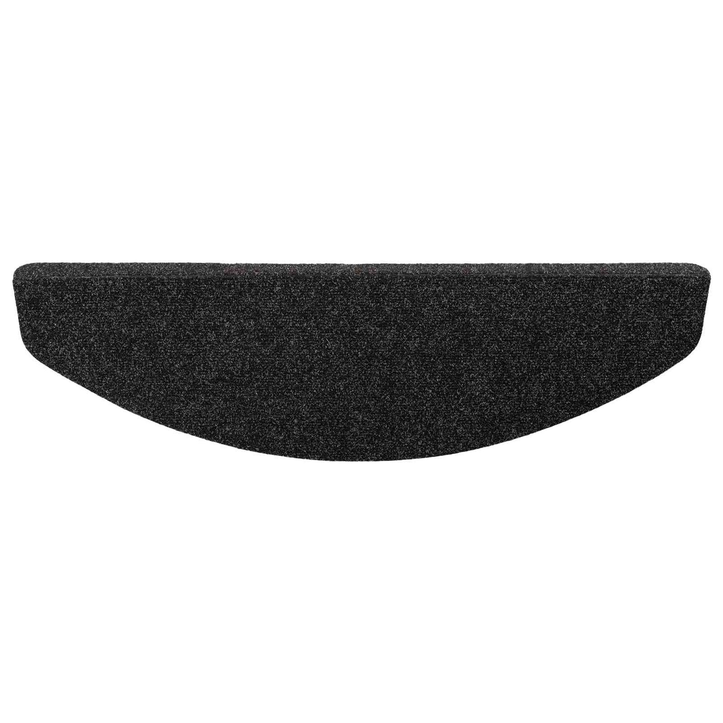 Selvklæbende Trappemåtter 15 stk. 80 x 28 x 3,5 cm Sort