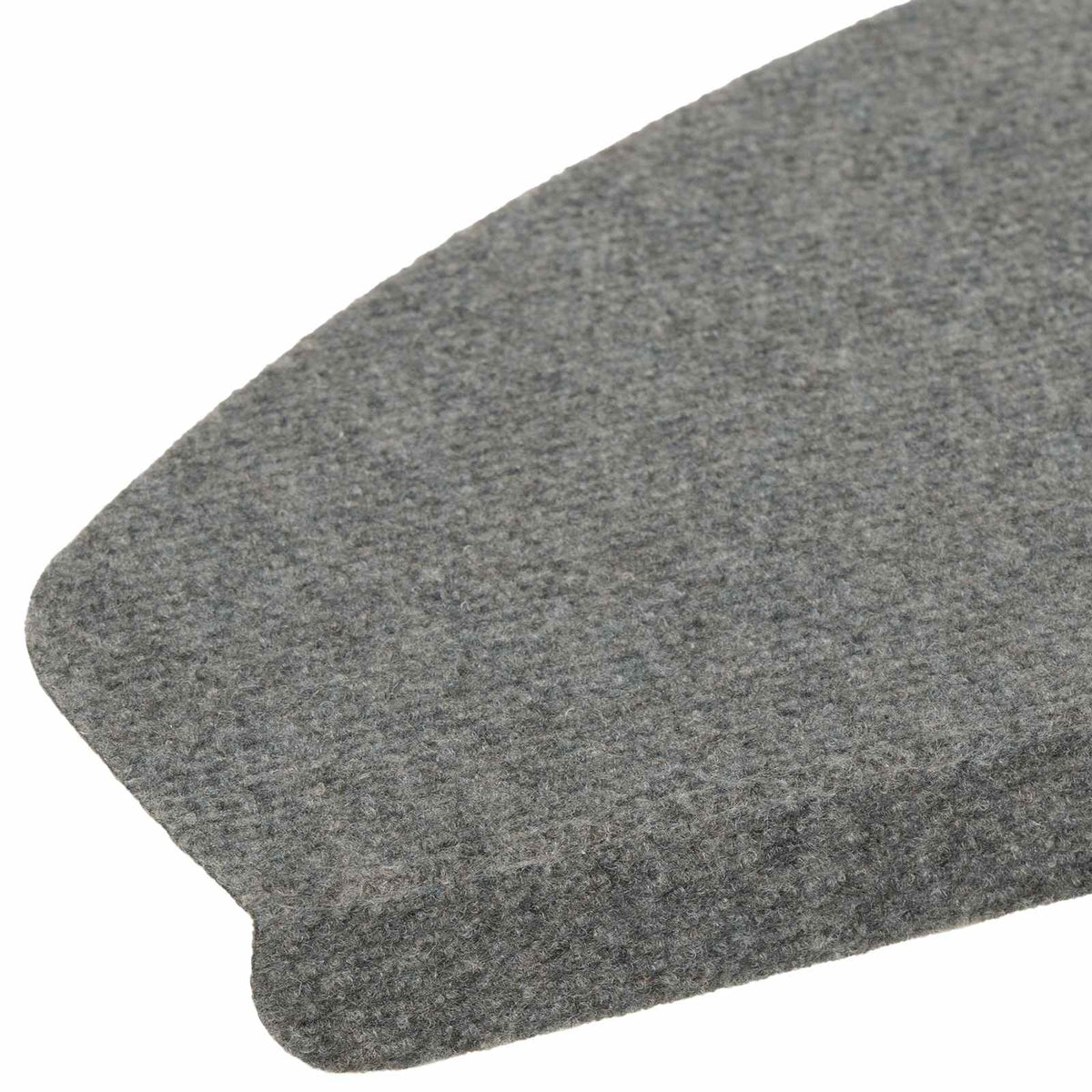 Selvklæbende Trappemåtter 15 stk. 80 x 28 x 3,5 cm Grå