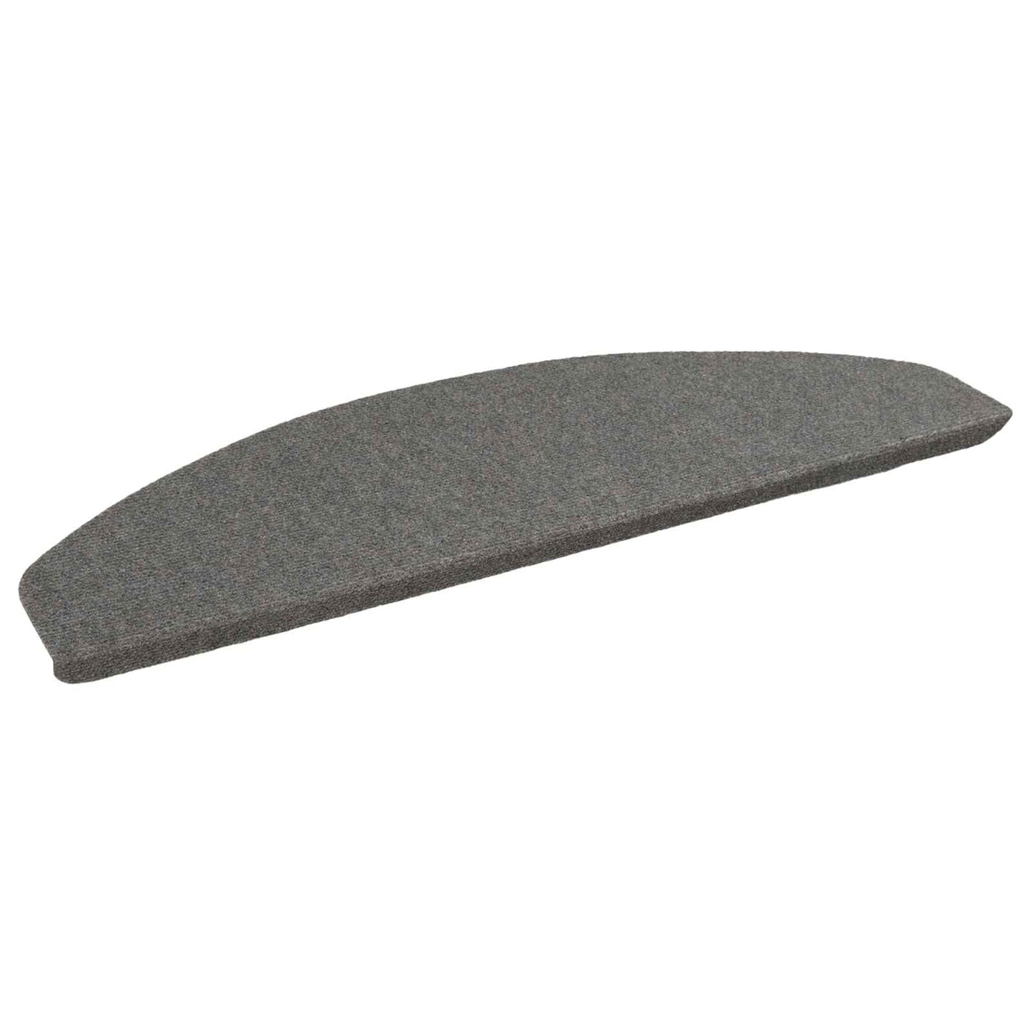 Selvklæbende Trappemåtter 15 stk. 80 x 28 x 3,5 cm Grå