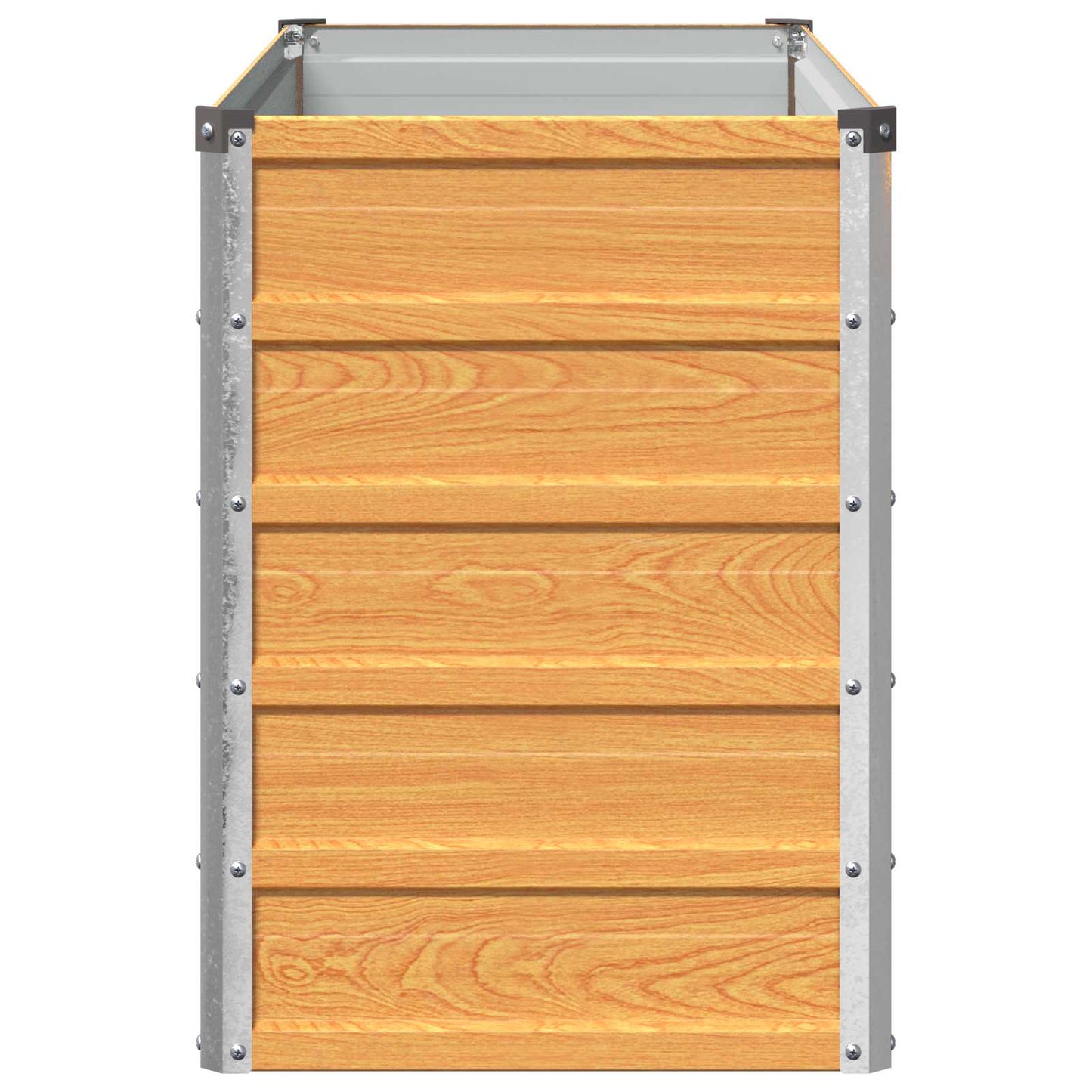 Hævet Havebed Naturfarvet 100 x 40 x 55 cm koldvalset stål
