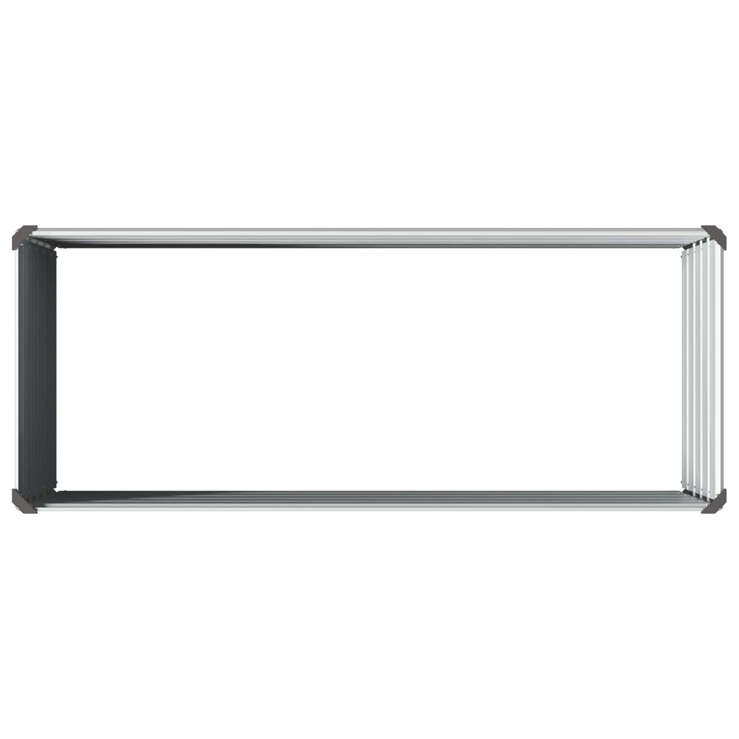 Hævet Havebed Grå 100 x 40 x 55 cm koldvalset stål