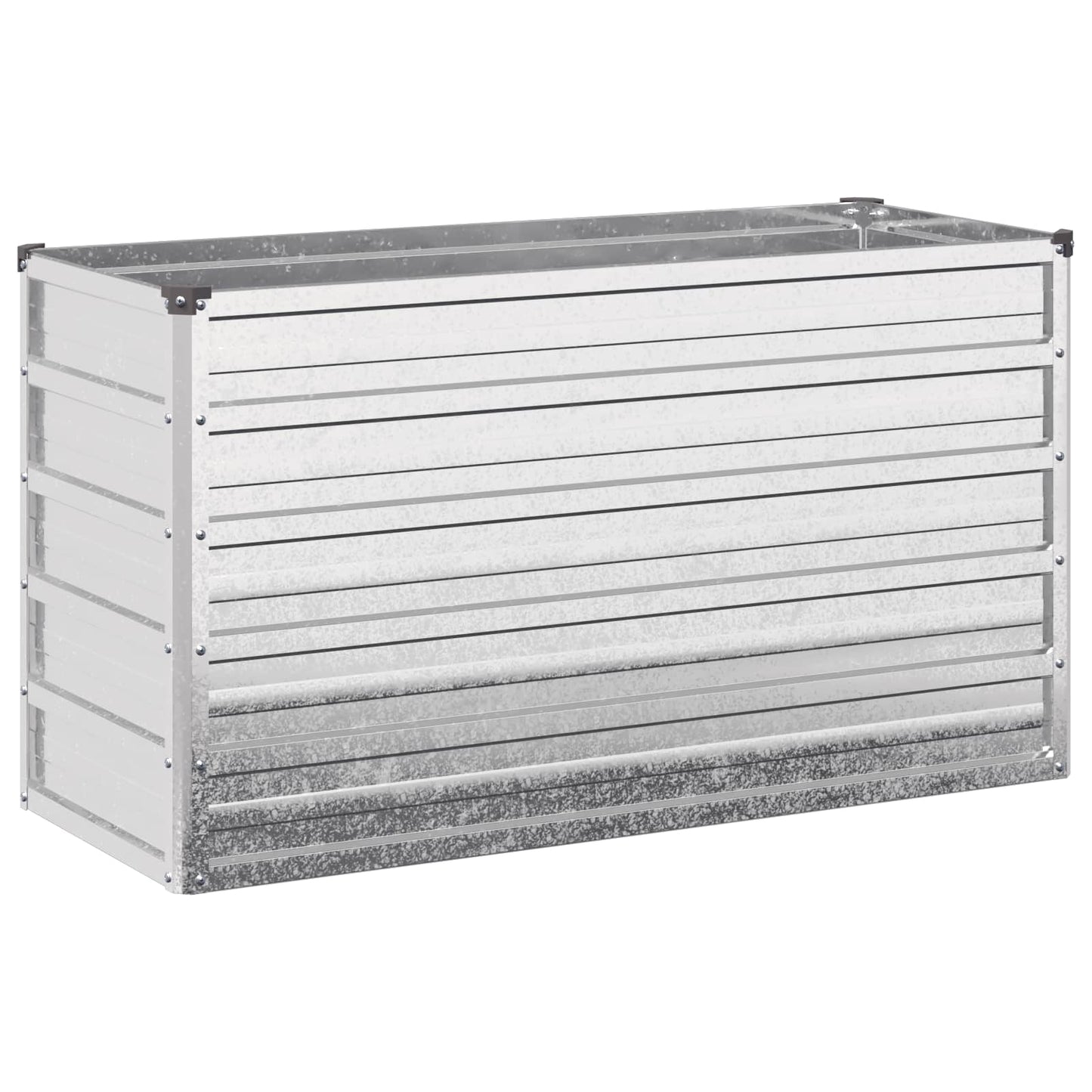 Hævet Havebed Sølv 100 x 40 x 55 cm galvaniseret