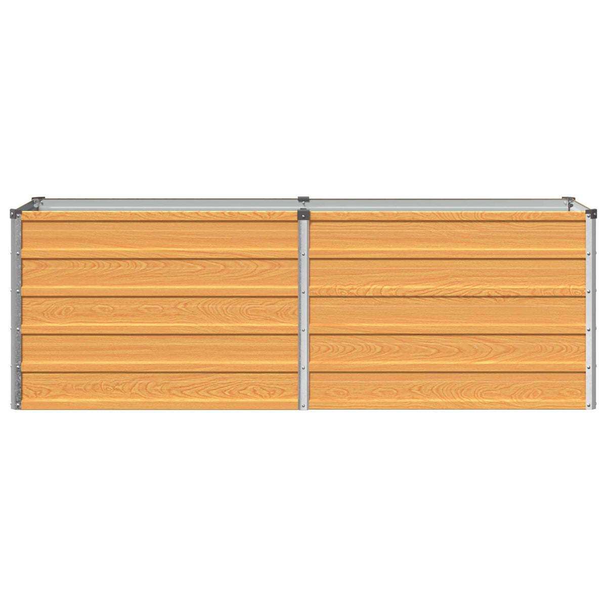 Hævet Havebed Naturfarvet 160 x 40 x 55 cm koldvalset stål
