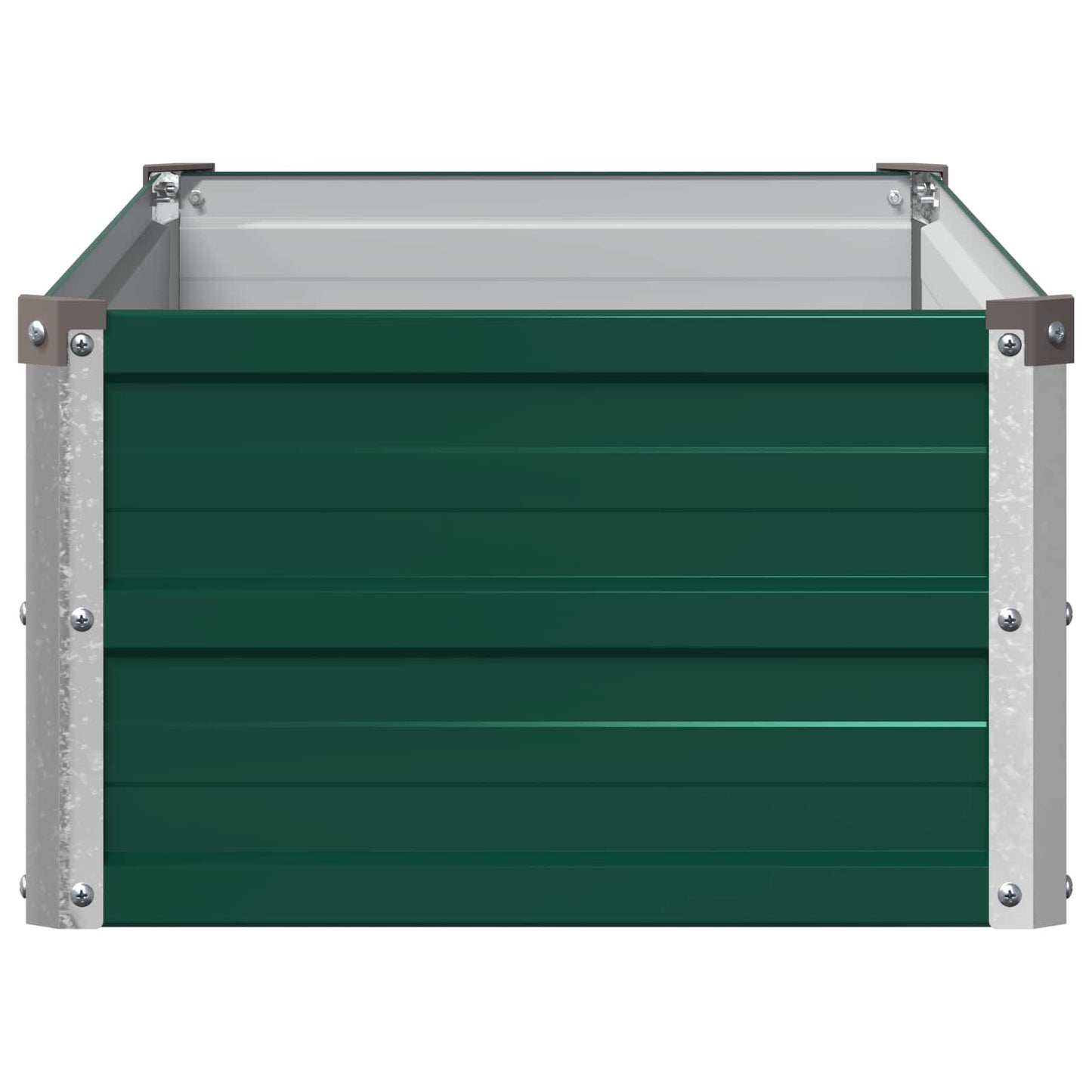 Hævet Havebed Grøn 100 x 40 x 24 cm koldvalset stål