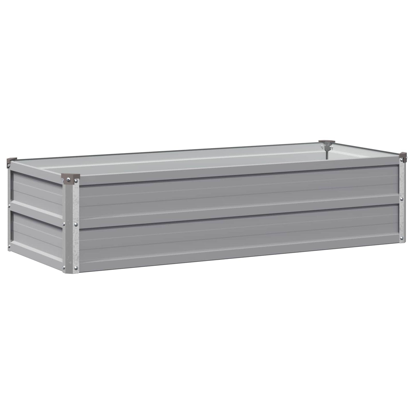 Hævet Havebed Grå 100 x 40 x 24 cm koldvalset stål