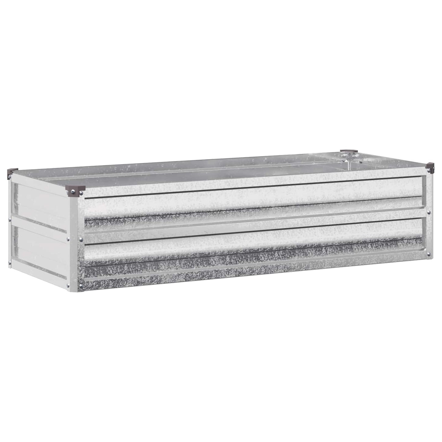 Hævet Havebed Sølv 100 x 40 x 24 cm galvaniseret