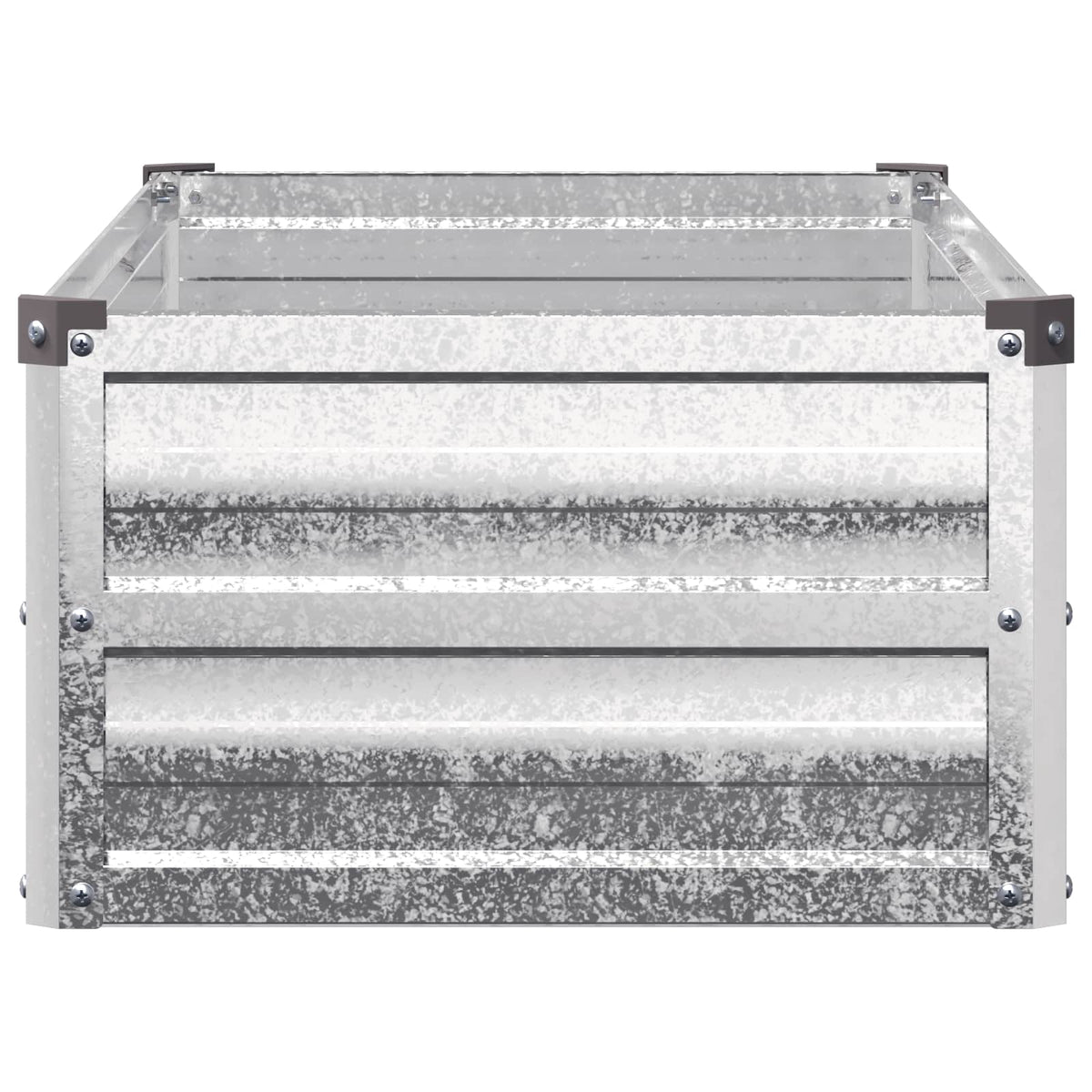 Hævet Havebed Sølv 100 x 40 x 24 cm galvaniseret