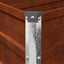 Hævet Havebed Rusten 100 x 40 x 24 cm karton