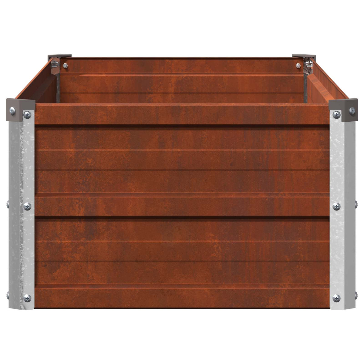 Hævet Havebed Rusten 100 x 40 x 24 cm karton
