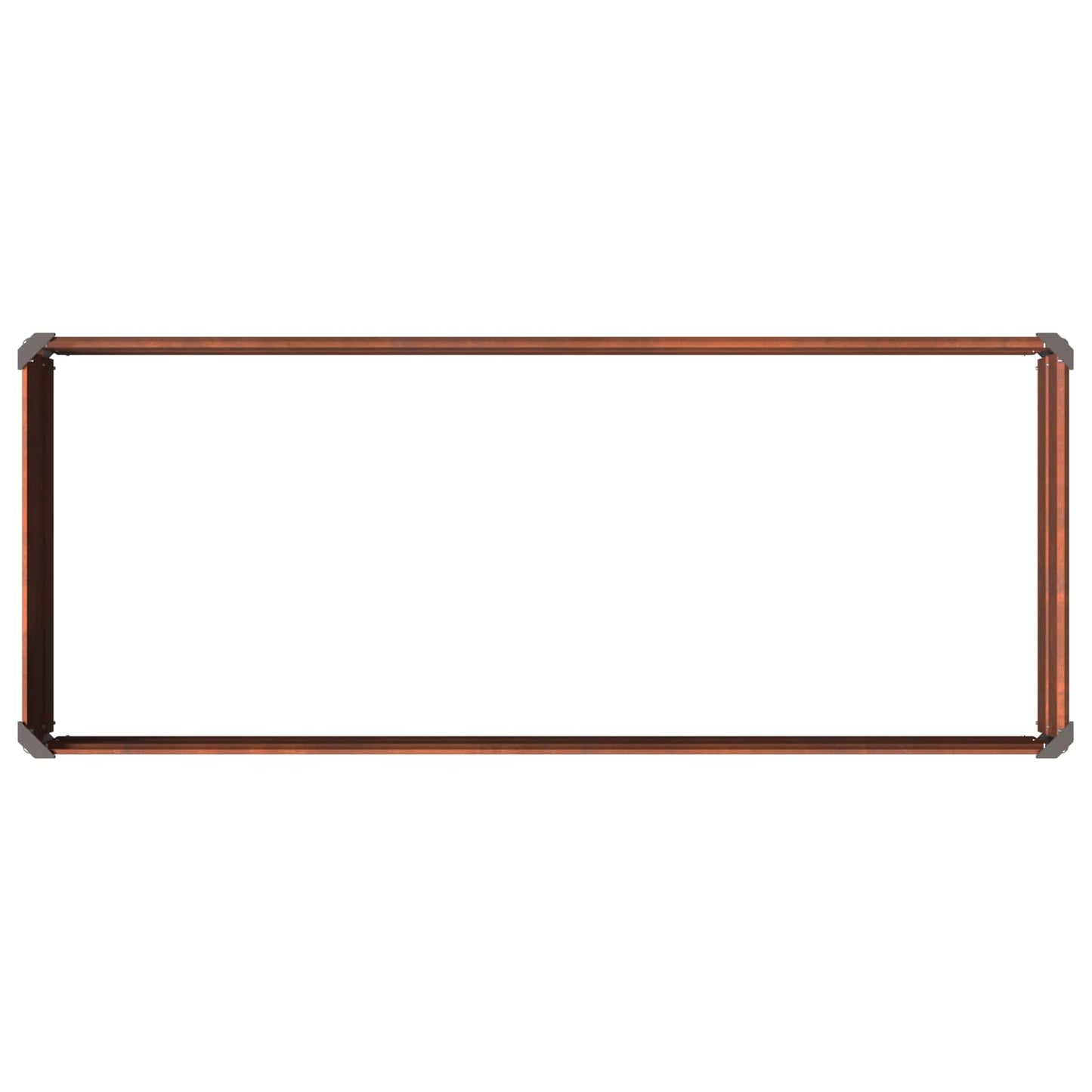 Hævet Havebed Rusten 100 x 40 x 24 cm karton