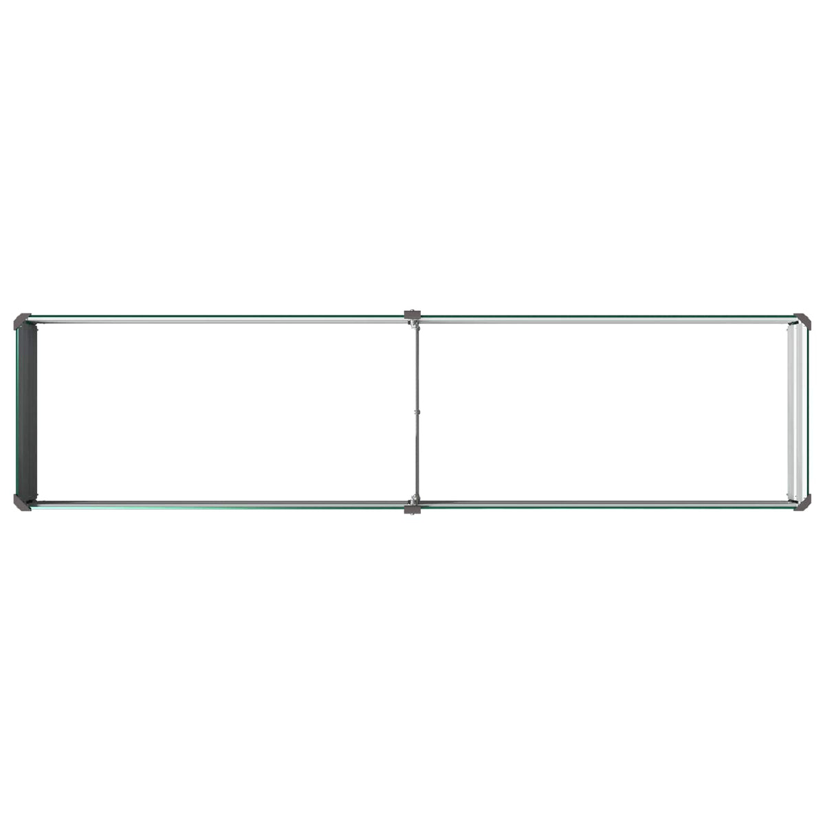 Hævet Havebed Grøn 160 x 40 x 24 cm koldvalset stål