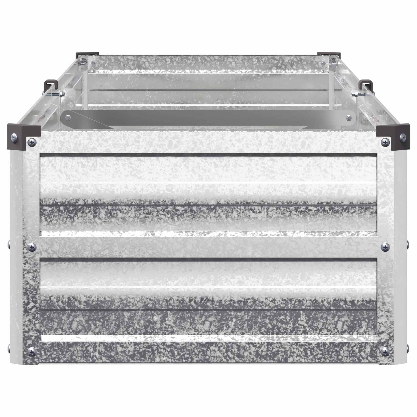 Hævet Havebed Sølv 160 x 40 x 24 cm galvaniseret