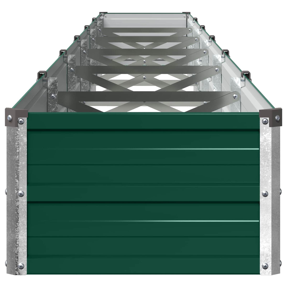 Hævet Havebed Grøn 480 x 40 x 24 cm koldvalset stål