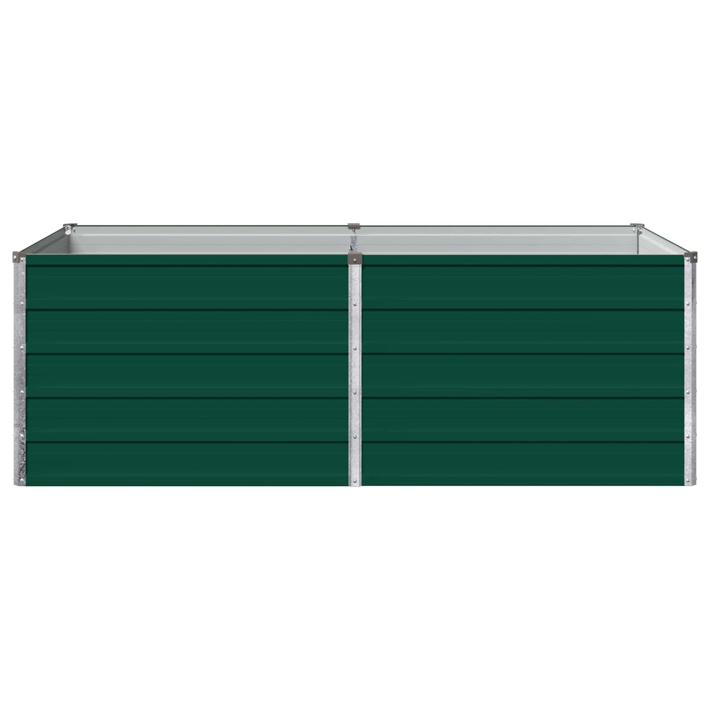 Hævet Havebed Grøn 160 x 80 x 55 cm koldvalset stål