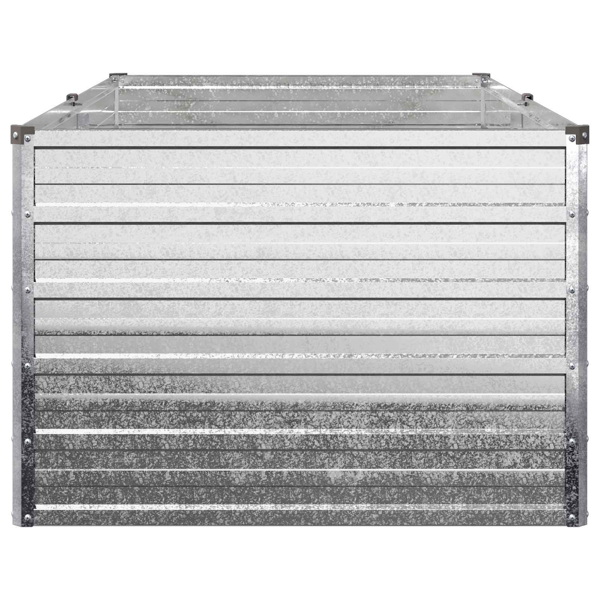 Hævet Havebed Sølv 160 x 80 x 55 cm galvaniseret