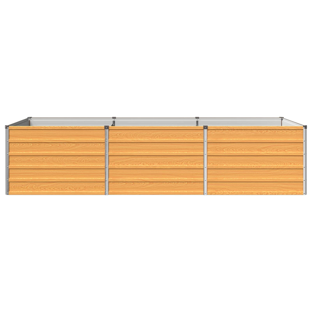 Hævet Havebed Naturfarvet 240 x 80 x 55 cm koldvalset stål