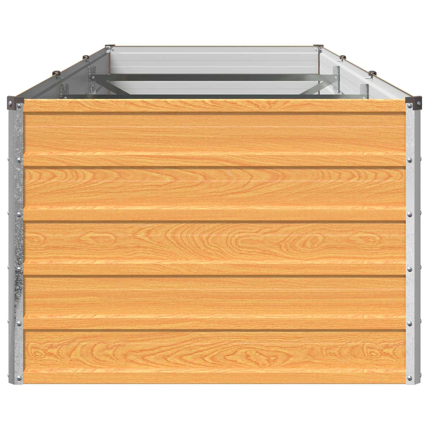 Hævet Havebed Naturfarvet 240 x 80 x 55 cm koldvalset stål