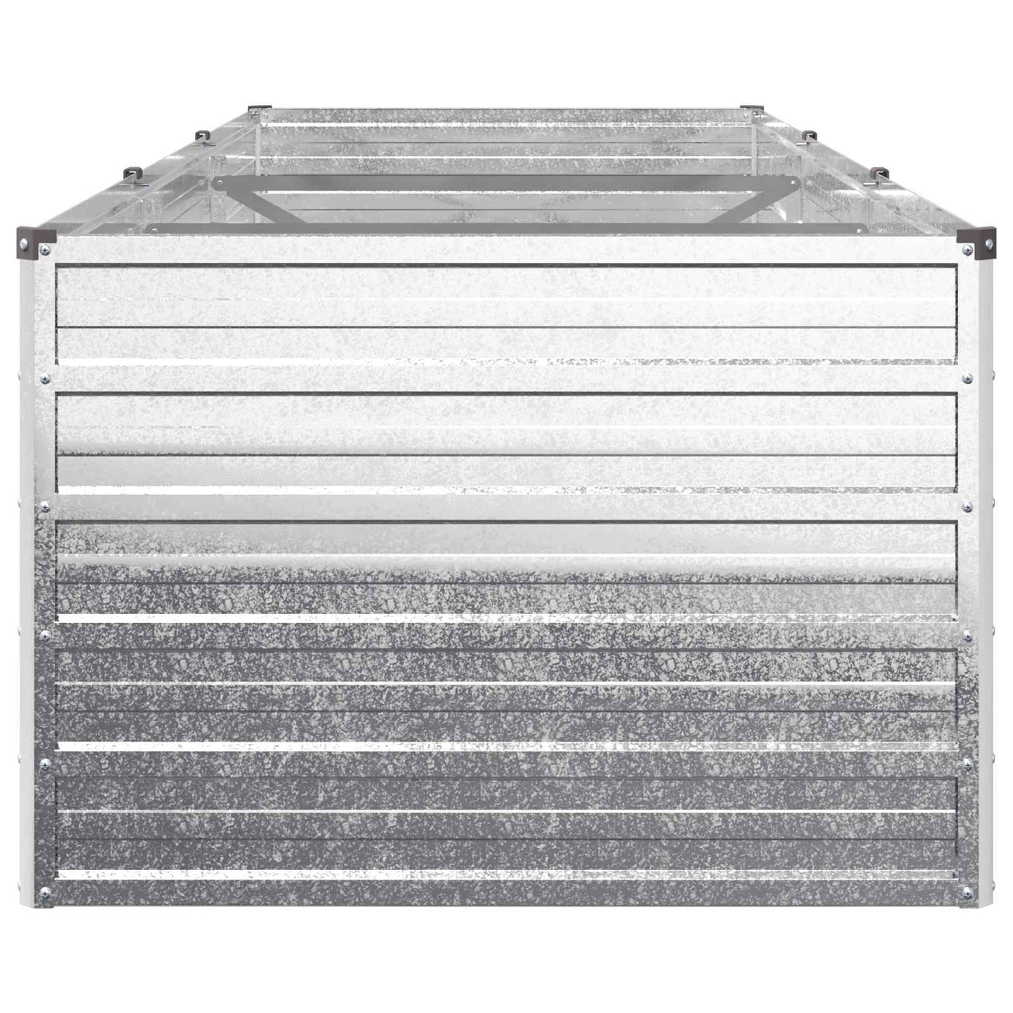 Hævet Havebed Sølv 240 x 80 x 55 cm galvaniseret